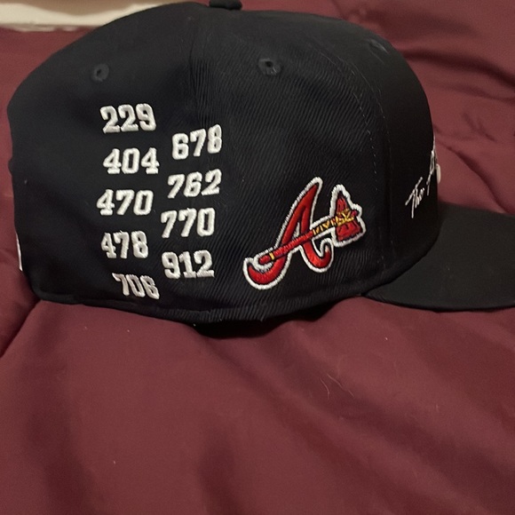 MLB ATLANTA BRAVES BAT GREY BOTTOM - Picture 2 of 4